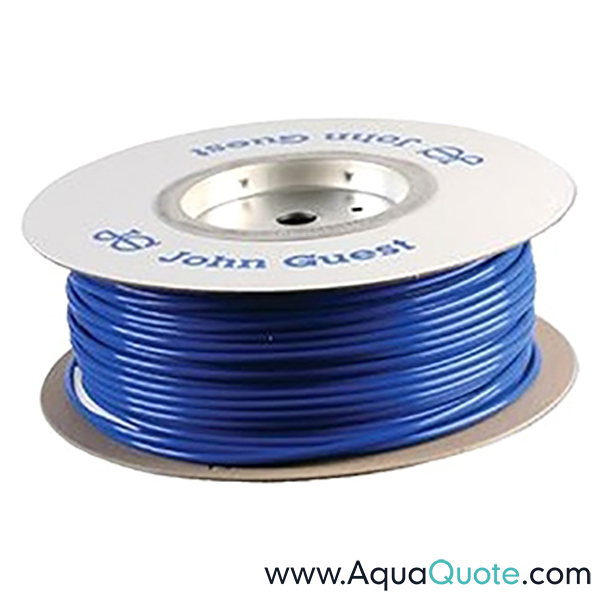 John Guest PE-0806-0100M-B 8 mm LLDPE Polyethylene Tubing, Blue